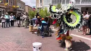 Miccosukee Dancers at Sanat Fe Indian Market 2025