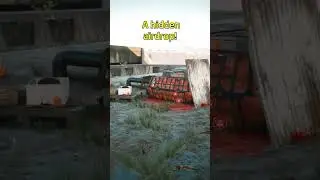 Hidden legendary airdrop in Cyberpunk 2077!  #cyberpunk2077  #shorts   #gaming