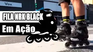 Patins Fila NRK All Black em A&ccedil;&atilde;o com Walisson Alves