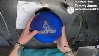 Ebonite Spartan | Tommy Jones Layout + Drilling ASMR