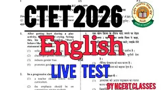 CTET 2026 English Pedagogy Live proof 🔥 Real Exam Experience