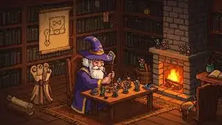 Pixel Wizard #lofi Music to Paint #warhammer To