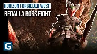 Horizon Forbidden West - The Wings of the Ten quest - Regalla boss fight