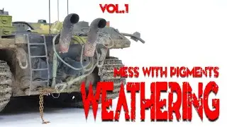 We need to make some weathering on E-60 Jagdpanzer from Modelcollect 1/35 scale