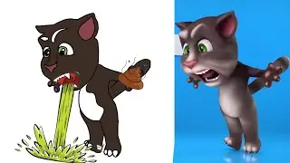 Talking Tom shorts 🤣 Ultra Marathon (All Episodes) Funny drawing meme