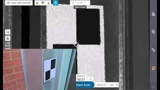 Trimble X7 and X9 with Perspective; Measuring targets using the laser pointer.