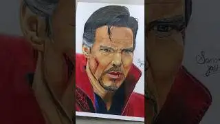 Doctor Strange💥🔥#doctorstrange #mrstrange #mrstiven #marvel #mcu #shorts #art
