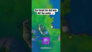 Bro thought his dub was exotic 💀😭 #fortnite #fortniteshorts #gaming