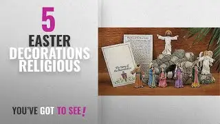 Top 10 Easter Decorations Religious [2018]: Easter Christ Resurrection Set 8 Pc Collection decor