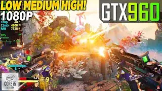 Shadow Warrior 3 GTX 960 - 1080p Low, Medium, High,