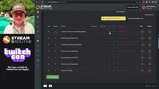 StreamRoutine - Site Guide