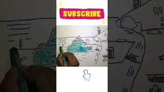 WAR SHIP DRAWING ! WAR SHIP DRAWING FOR KIDS ! WAR SHIP DRAWING EASY AND SIMPLE ! WAR SHIP ART !