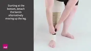 circaid juxtafit basic: Donning lower leg