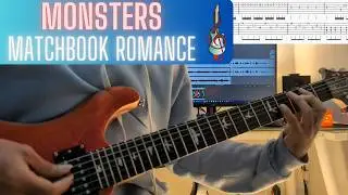 Matchbook Romance - Monsters (Guitar cover with TAB)