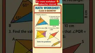 Math becomes fun when worksheets look this good ✨Level up your calculation power with this worksheet
