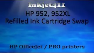 Процедура замены чернильных картриджей HP 952, 952XL &ndash; принтеры HP OfficeJet Pro