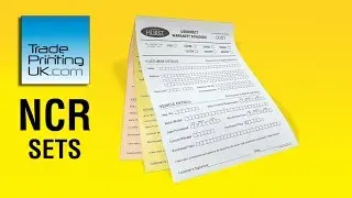 Invoice Forms - Printed Carbonless NCR FORMS from TradePrintingUK