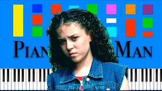 The Story Of Tracy Beaker Theme Song Slow EASY Medium 4K Piano Tutorial