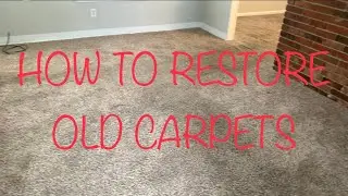 ￼HOW TO RESTORE 12yrs OLD CARPETS | CRB WORKHORSE | ASMR | SOAP DADDY SAVAGE SERUM