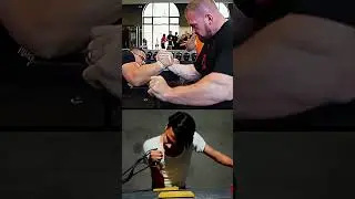 Devon Larratt decided to show the real level of Schoolboy #armwrestling #shorts #short