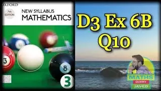 Q10 || Ex-6B || D3 || NSM || Coordinate Geometry || O'levels Mathematics || in Urdu Hindi