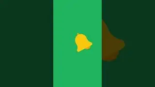 Bell icon green screen #humloart