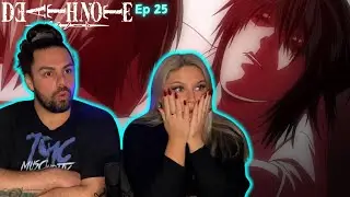 L.. REST IN PEACE.. | Death Note Ep 25 Reaction! | Deniz & Masha