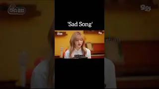 Lily learning P1Harmony 'Sad Song' / #nmixx #lily #kpop #feedshorts #shortvideo #subscribe