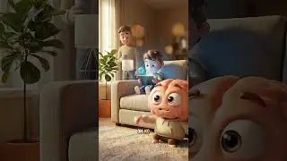 Your Brain Meets iPad Kids #braincartoon #brainfunny #shortsipad #kidsipad