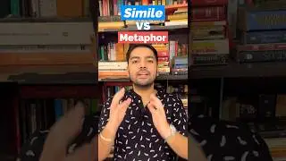 Difference between simile and metaphor simple #grammar #english #learningenglish #language #tips