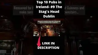 Top 10 Pubs in Ireland - #9 The Stag's Head Dublin #shorts #loveireland