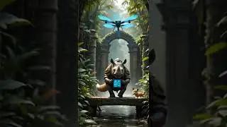 Jungle Chase Rhino vs Fox
