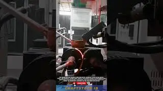 High-Precision Automatic Induction Heating Machine #tech #automaticmachine #industrialtechnology