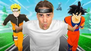 Can I Beat Fortnite by ONLY Anime Running?