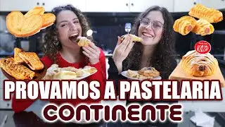 PROVAMOS TODA A PASTELARIA FRESCA DO SUPERMERCADO CONTINENTE - Croissants de KitKat, folhados e mais