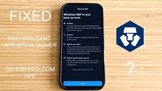 SOLVED: Why You CAN&rsquo;T Withdraw Money on the Crypto.com App