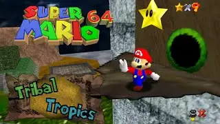Super Mario 64 Tribal Tropics by Aglab2 Full Screen 16:9 Part 2 Final (Gameplay Android)