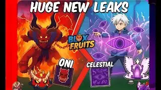 Blox Fruits MASSIVE Update NEW ONI FRUIT + CELESTIAL FRUIT LEAKED?! + NEW FRUIT *INSANE*🔥