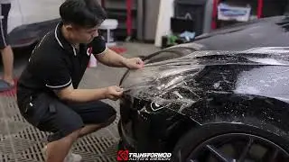 MODEL 3-install paint protection film