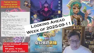 Taptap Heroes - Looking Ahead, Events for the Week of 2025-09-11