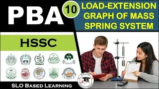 PBA | Practical Based Assessment | Elastic Potential Energy Stored in Spring | #pba #graph