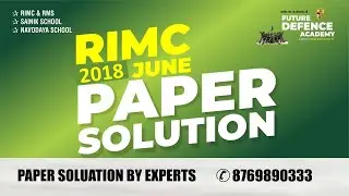 RIMC ENGLISH PAPER | JUNE 2018| SOLUTION #rimc #viralvideo #youtubevideo #fda #bestcoaching #VIRAL