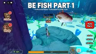 Be a Fish in Roblox 🐟 | Ocean Survival Begins 🌊 | Part 1