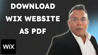 How To Download WIX Website As PDF  { 2025 edition }