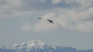 F-5 and F-22 Friday 2025. Aviation Nation. Beautiful. 4k 60fps.