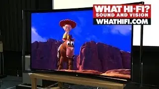 Samsung S9C curved OLED TV unboxing