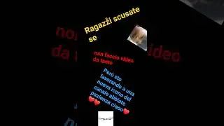 dovete solo aspettare ok non ci metto tanto ciaoo❤️❤️