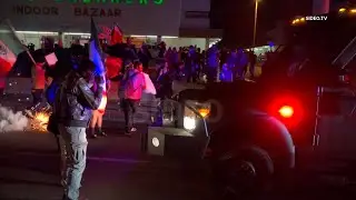 Tear Gas Deployed During Immigration Protest in National City