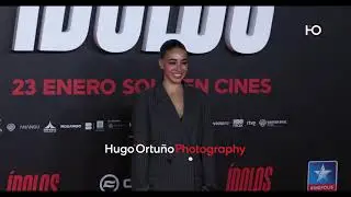 📱 CARLA FLILA en la ALFOMBRA ROJA de '&Iacute;DOLOS' en MADRID 📍 DE MUSICAL.LY A REVENTARLO en el CINE 🏳️&zwj;🌈