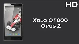 Xolo Q1000 Opus 2 available with 1.2 GHz Quad Core Processor, 1GB RAM, 8MP Camera, 2000mAh Battery